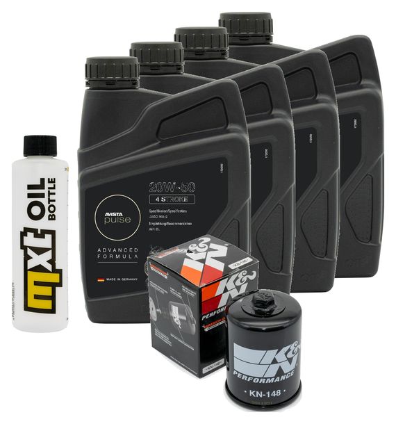 Inspektionspaket 4L 20W-50 + Ölfilter für Yamaha FJR 1300 ccm Bj. 2004 - 2010