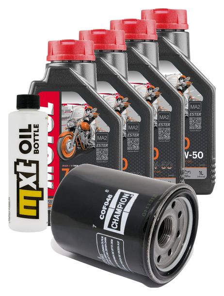Inspektionspaket 4L 20W-50 + Ölfilter für Yamaha FJR 1300 ccm Bj. 2004 - 2010