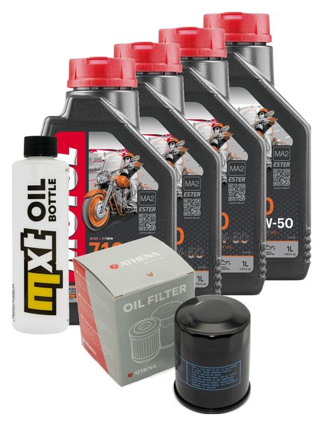 Inspektionspaket 4L 20W-50 + Ölfilter für Yamaha FJR 1300 ccm Bj. 2004 - 2010