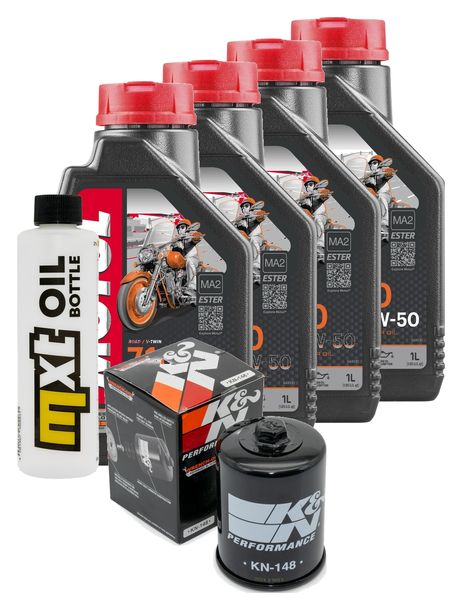 Inspektionspaket 4L 20W-50 + Ölfilter für Yamaha FJR 1300 ccm Bj. 2004 - 2010