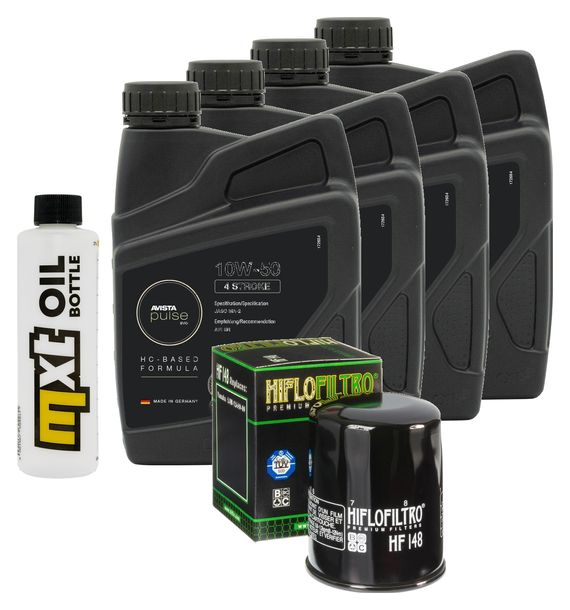 Inspektionspaket 4L 10W-50 + Ölfilter für Yamaha FJR 1300 ccm Bj. 2013