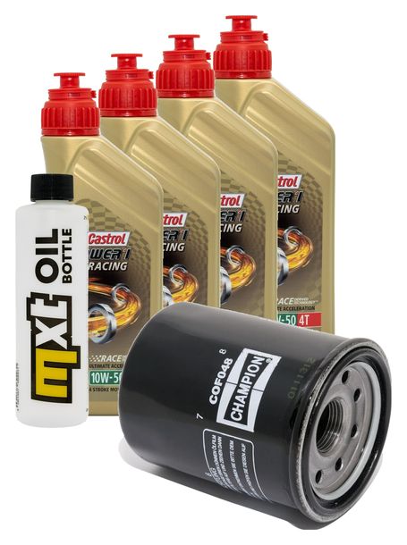 Inspektionspaket 4L 10W-50 + Ölfilter für Yamaha FJR 1300 ccm Bj. 2011 - 2012