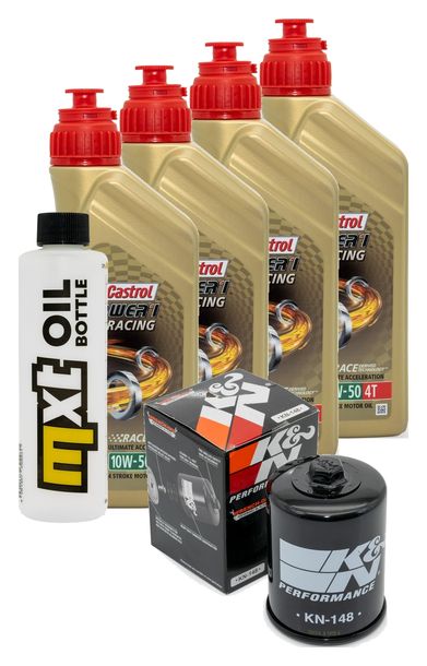 Inspektionspaket 4L 10W-50 + Ölfilter für Yamaha FJR 1300 ccm Bj. 2011 - 2012