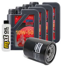 Pacchetto di ispezione 4L 10W-50+filtro olio per Yamaha FJR 1300 ccm Anno 2011 - 2012