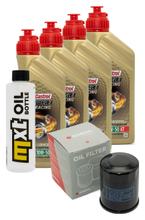 Pacchetto di ispezione 4L 10W-50+filtro olio per Yamaha FJR 1300 ccm Anno 2011 - 2012