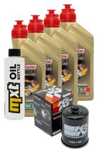 Pacchetto di ispezione 4L 10W-50+filtro olio per Yamaha FJR 1300 ccm Anno 2011 - 2012