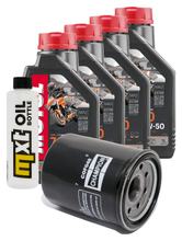 Pacchetto di ispezione 4L 10W-50+filtro olio per Yamaha FJR 1300 ccm Anno 2011 - 2012