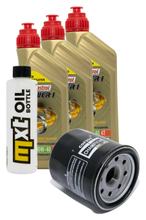 Kit d'inspection 3L 10W-40 + filtre à huile + 4x bougie pour Yamaha FZ 6 Fazer S 600 ccm Année 2006
