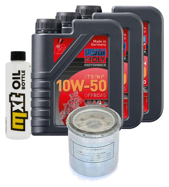 Inspektionspaket 3L 10W-50 + Ölfilter für Yamaha FZR Genesis 600 ccm Bj. 1993 - 1995