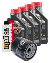 4L 10W-50 inspection package+ oil filter for Yamaha FZR R 600 ccm Year 1993 - 1995