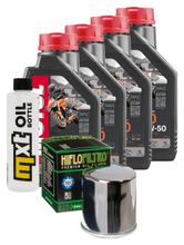 Inspektionspaket 4L 10W-50 + Ölfilter für Yamaha FZS Fazer 1000 ccm Bj. 2003