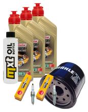 Inspectiepakket 3L 10W-50 + Oliefilter + 2x Bougie voor Yamaha MT-07 689 / 700 cc Bj. 2014 - 2015