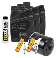 Inspection package 3L 10W-50 + oil filter + 2x spark plug for Yamaha MT-07 689 / 700 ccm Year 2014 - 2015