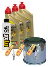 Inspection package 3L 10W-40 + oil filter + 3x spark plug for Yamaha MT-09 847 ccm Year 2014