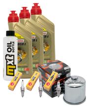 Pacchetto di ispezione 3L 10W-40 + filtro olio + 3x candela per Yamaha MT-09 847 / 850 ccm Anno 2015 - 2016