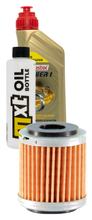 Inspektionspaket 1L 10W-40 + Ölfilter + 1x Zündkerze für Yamaha MT- ABS 125 ccm Bj. 2011 - 2013
