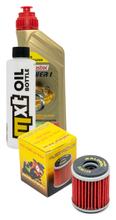 Inspection package 1L 10W-40 + oil filter + 1x spark plug for Yamaha MT- ABS 125 ccm Year 2015