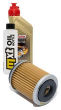 Inspectiepakket 1L 10W-50 + Oliefilter voor Yamaha SR SE 125 ccm Bauwjaar 1982 - 1986