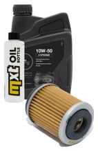Inspektionspaket 1L 10W-50 + Ölfilter für Yamaha SR SE 125 ccm Bj. 1982 - 1986