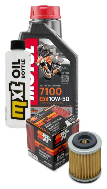 Paquet d'inspection 1L 10W-50+filtre à huile pour Yamaha SR SE 125 ccm Année 1987 - 1996