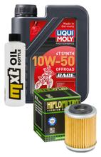 1L 10W-50 inspection package+ oil filter for Yamaha SR SE 125 ccm Year 1987 - 1996