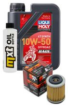 Inspectiepakket 1L 10W-50 + Oliefilter voor Yamaha SR SE 125 ccm Bj. 1987 - 1996