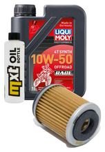 Inspectiepakket 1L 10W-50 + Oliefilter voor Yamaha SR SE 125 ccm Bj. 1987 - 1996