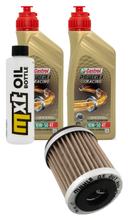 Paquet d'inspection 2L 10W-50+filtre à huile pour Yamaha SR SE 125 ccm Année 1998 - 2000
