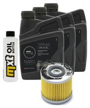 Pacchetto di ispezione 3L 10W-50+filtro olio per Yamaha XT R X XVS A Dragstar Classic Z Tenere 400 - 660 ccm Anno 2003 - 2015