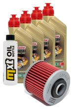 Inspectiepakket 4L 10W-50 + Oliefilter voor Yamaha TRX TDM XVS Drag Star A Classic 850 - 1100 ccm Bj. 1995 - 2010