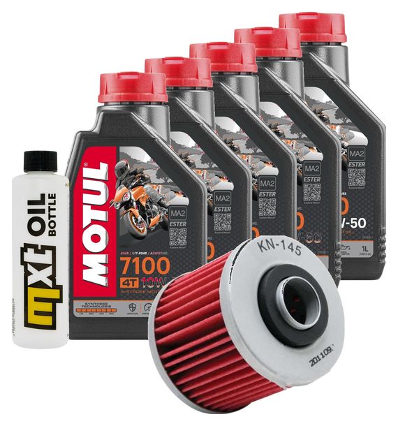 Inspektionspaket 5L 10W-50 + Ölfilter für Yamaha TDM 900 ccm Bj. 2003 - 2004