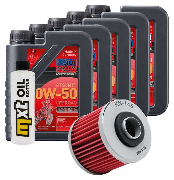 Inspektionspaket 5L 10W-50 + Ölfilter für Yamaha TDM 900 ccm Bj. 2003 - 2004