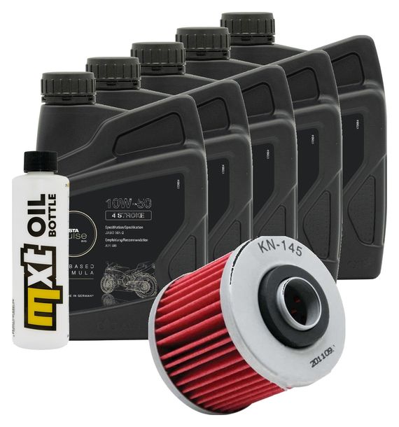 Pacchetto di ispezione 5L 10W-50 + filtro olio per Yamaha TDM 900 ccm Anno 2003 - 2004