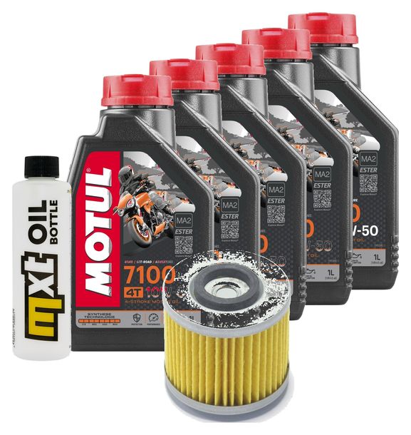 Inspektionspaket 5L 10W-50 + Ölfilter für Yamaha TDM 900 ccm Bj. 2003 - 2004