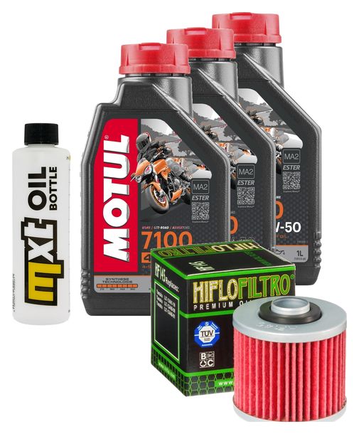 Inspektionspaket 3L 10W-50 + Ölfilter für Yamaha TT E 600 ccm Bj. 1996 - 1998