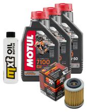 Ensemble d'inspection 3L 10W-50+filtre à huile pour Yamaha TT E 600 ccm Année 1996 - 1998