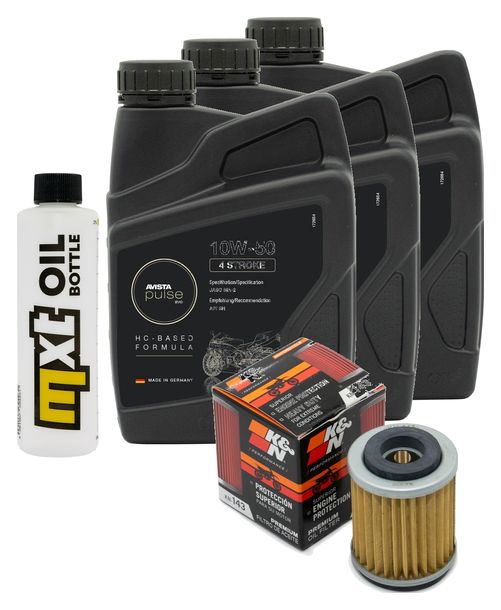 Inspektionspaket 3L 10W-50 + Ölfilter für Yamaha TT R 600 ccm Bj. 1999 - 2002