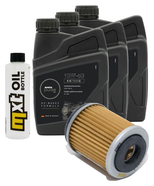 Inspektionspaket 3L 10W-50 + Ölfilter für Yamaha TT R 600 ccm Bj. 1999 - 2002