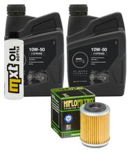Inspektionspaket 2L 10W-50 + Ölfilter für Yamaha TW 125 ccm Bj. 1998