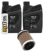 Pacchetto di ispezione 2L 10W-50+filtro olio per Yamaha TW 125 ccm Anno 2004