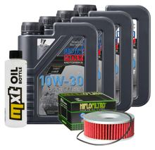 Inspectiepakket 4L 10W-30 + Oliefilter voor Yamaha VMX V-Max 1200 ccm Bj. 1988