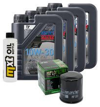 Pacchetto di ispezione 4L 10W-30+filtro olio per Yamaha VMX V-Max 1200 ccm Anno 1996