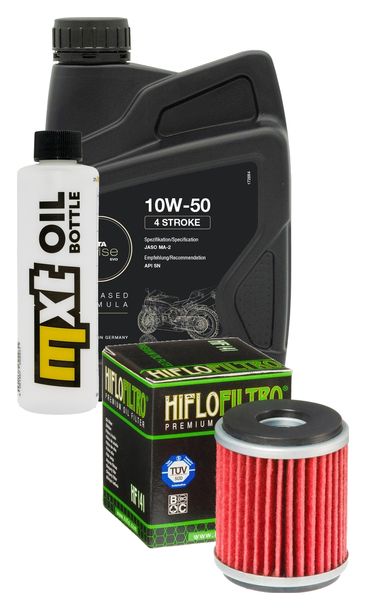 Inspektionspaket 1L 10W-50 + Ölfilter für Yamaha WR R 250 ccm Bj. 2008 - 2013