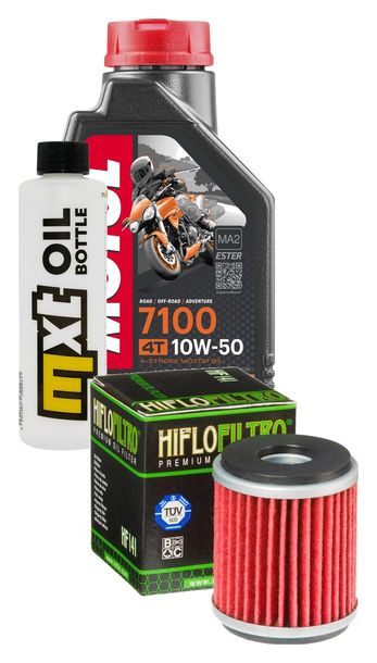 Inspektionspaket 1L 10W-50 + Ölfilter für Yamaha WR R 250 ccm Bj. 2008 - 2013