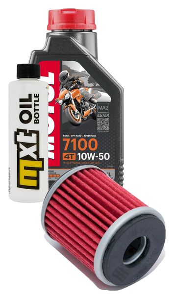 Inspektionspaket 1L 10W-50 + Ölfilter für Yamaha WR X 250 ccm Bj. 2008 - 2013