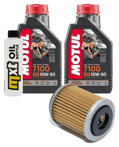 Inspektionspaket 2L 10W-50 + Ölfilter für Yamaha WR F 400 ccm Bj. 1998 - 1999