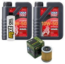 Inspektionspaket 2L 10W-50 + Ölfilter für Yamaha WR 426 F 425 ccm Bj. 2000