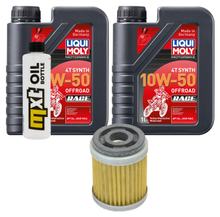 Inspektionspaket 2L 10W-50 + Ölfilter für Yamaha WR 426 F 425 ccm Bj. 2000