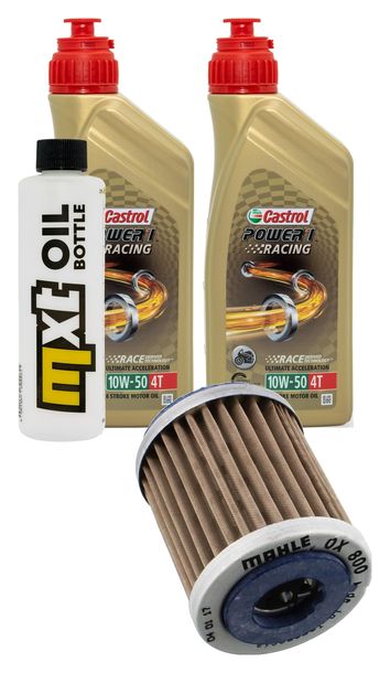 Inspektionspaket 2L 10W-50 + Ölfilter für Yamaha WR 426 F YZ 250 / 425 ccm Bj. 2001 - 2002