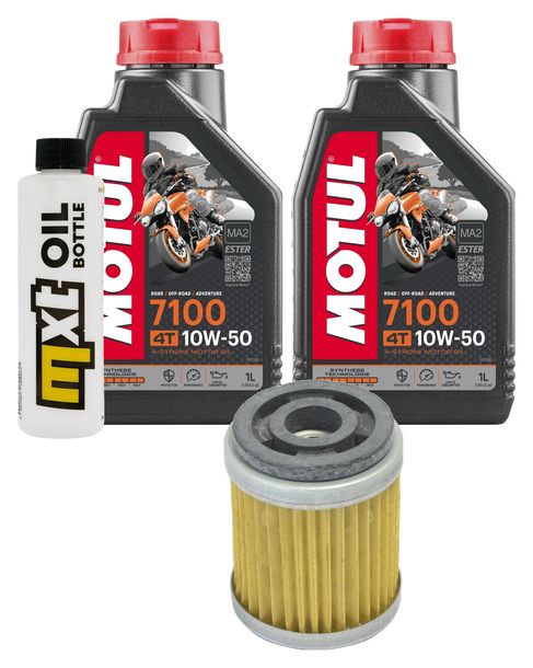 Inspektionspaket 2L 10W-50 + Ölfilter für Yamaha WR 426 F YZ 250 / 425 ccm Bj. 2001 - 2002